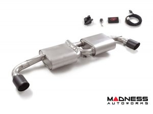 Alfa Romeo 4C Performance Exhaust - Ragazzon - Evo Line - Rear Section - Carbon Fiber Tips - 100mm